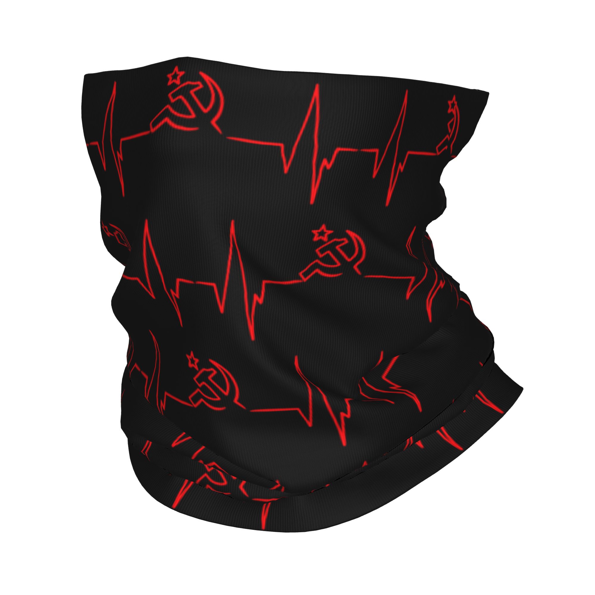Neck Warmer Balaclava - Пользовательские Heartbeat Русский флаг Россия CCCP