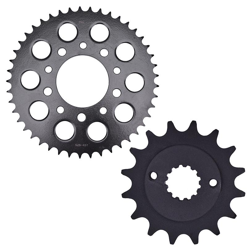 Motorcycle Gear Japan - Мотоциклетная цепь 525, передняя 45T, задняя