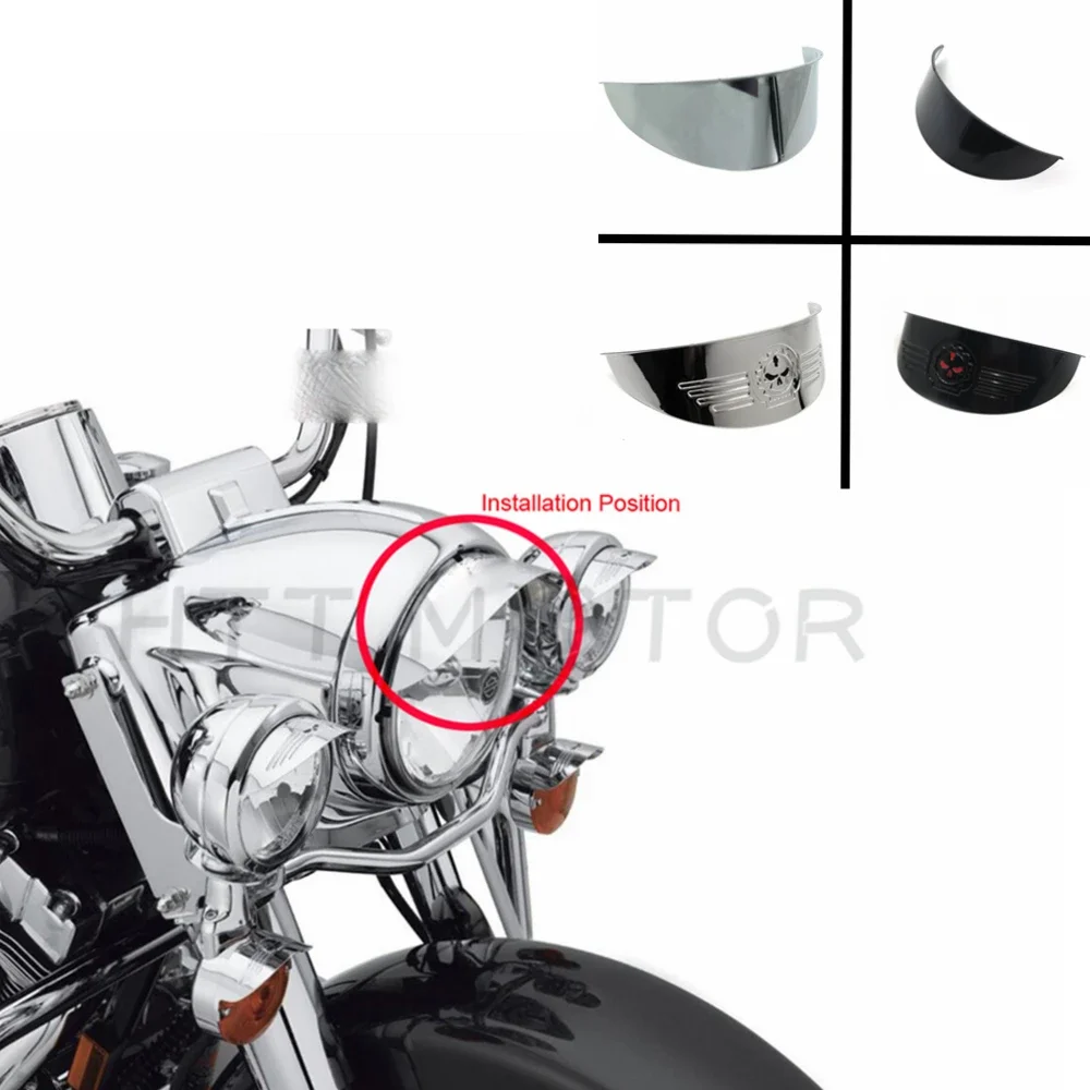 Motorcycle Gear Xl - Запчасти для мотоциклов, черный 7-дюймовый козырек