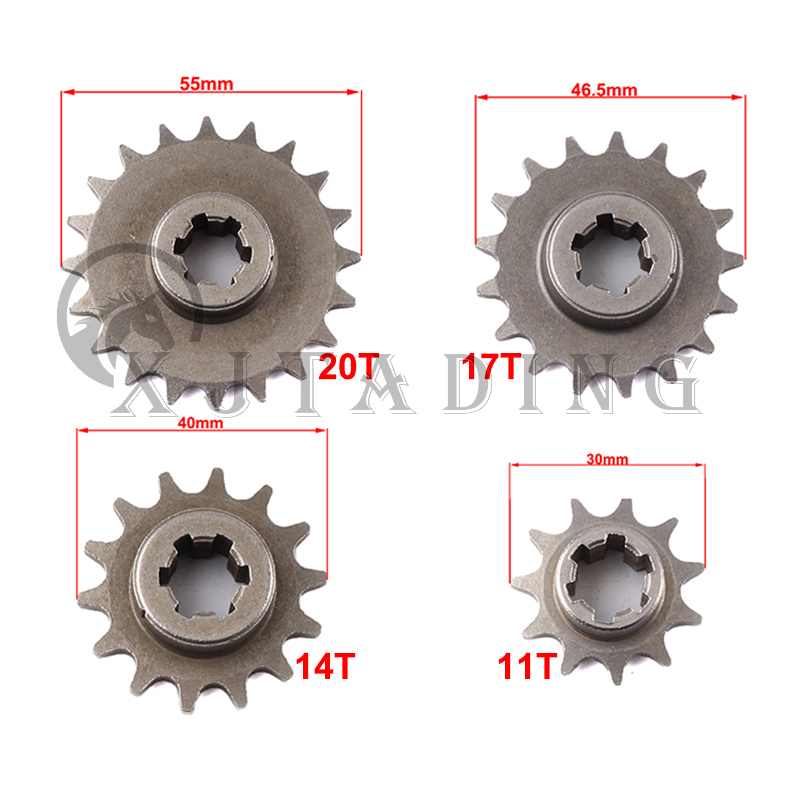 Motorcycle Gear Tidy - Передняя коробка передач мотоцикла, звездочка T8F
