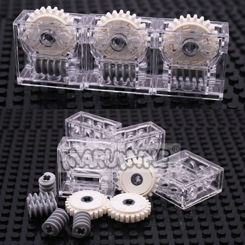 Motorcycle Gear Tidy - Коробка передач Marumine MOC, строительный блок,