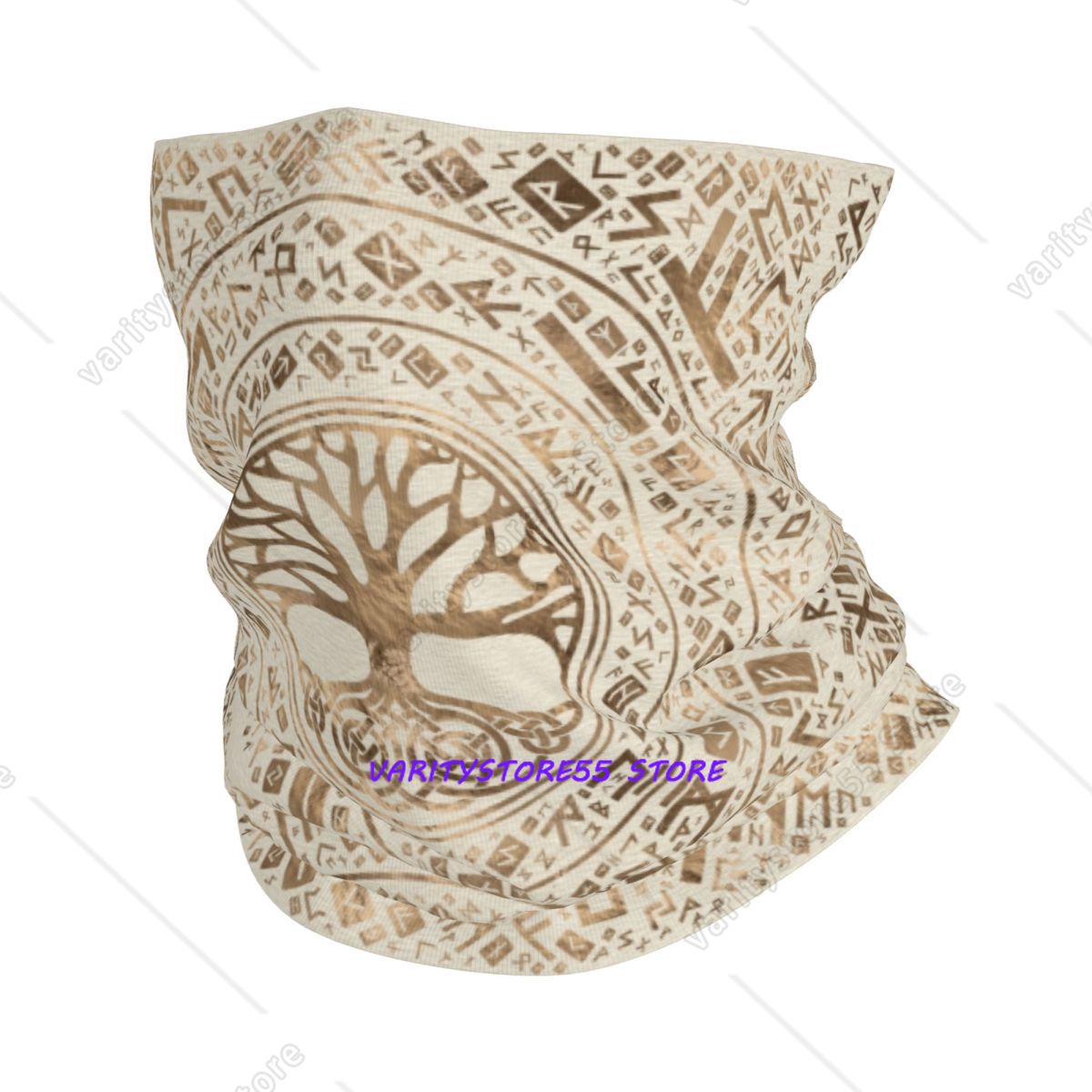 Neck Warmer Balaclava - Многофункциональный шарф-бандана/балаклава/накидка на шею с рунами
