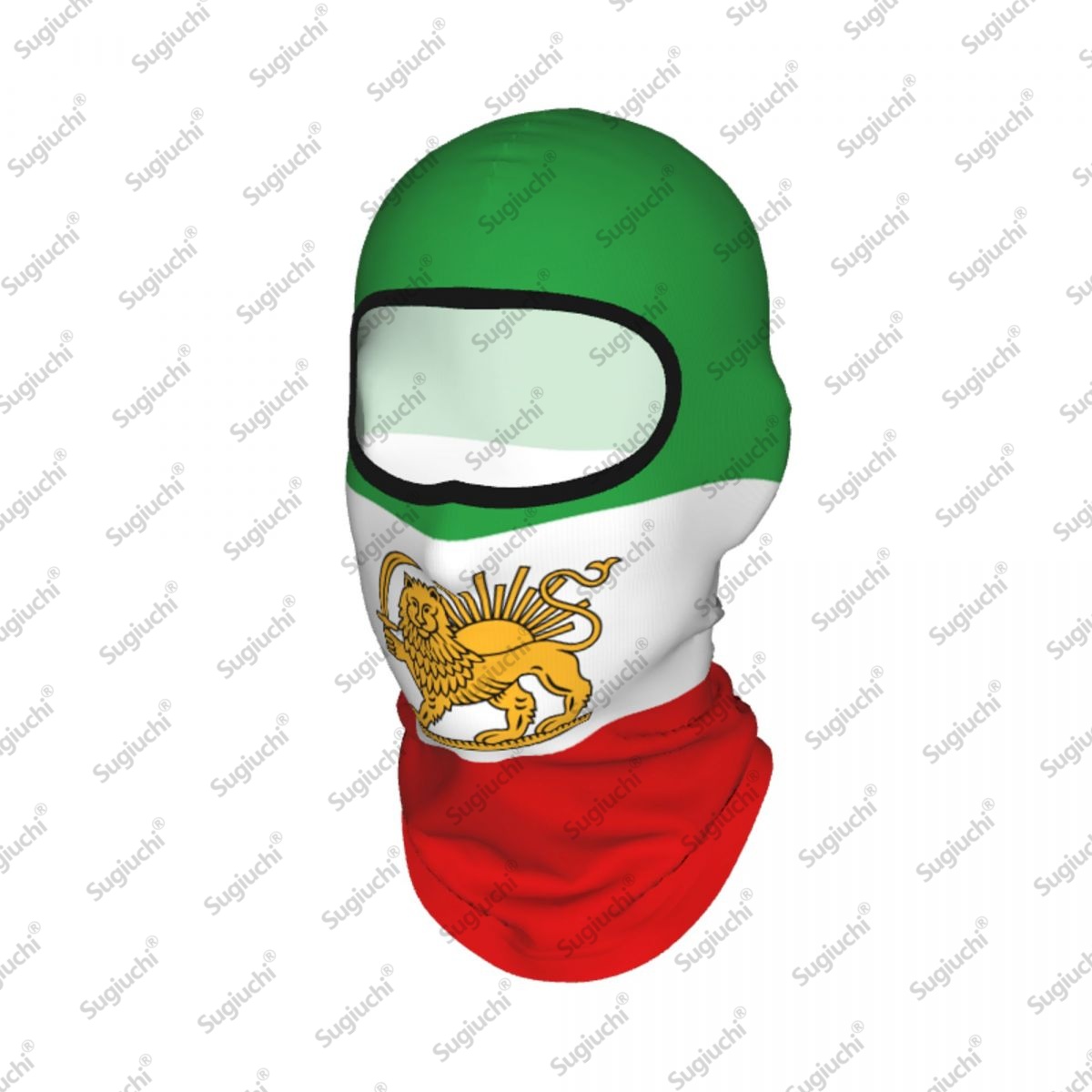Helmet Full Face - Балаклава Iran Persia Lion для велоспорта