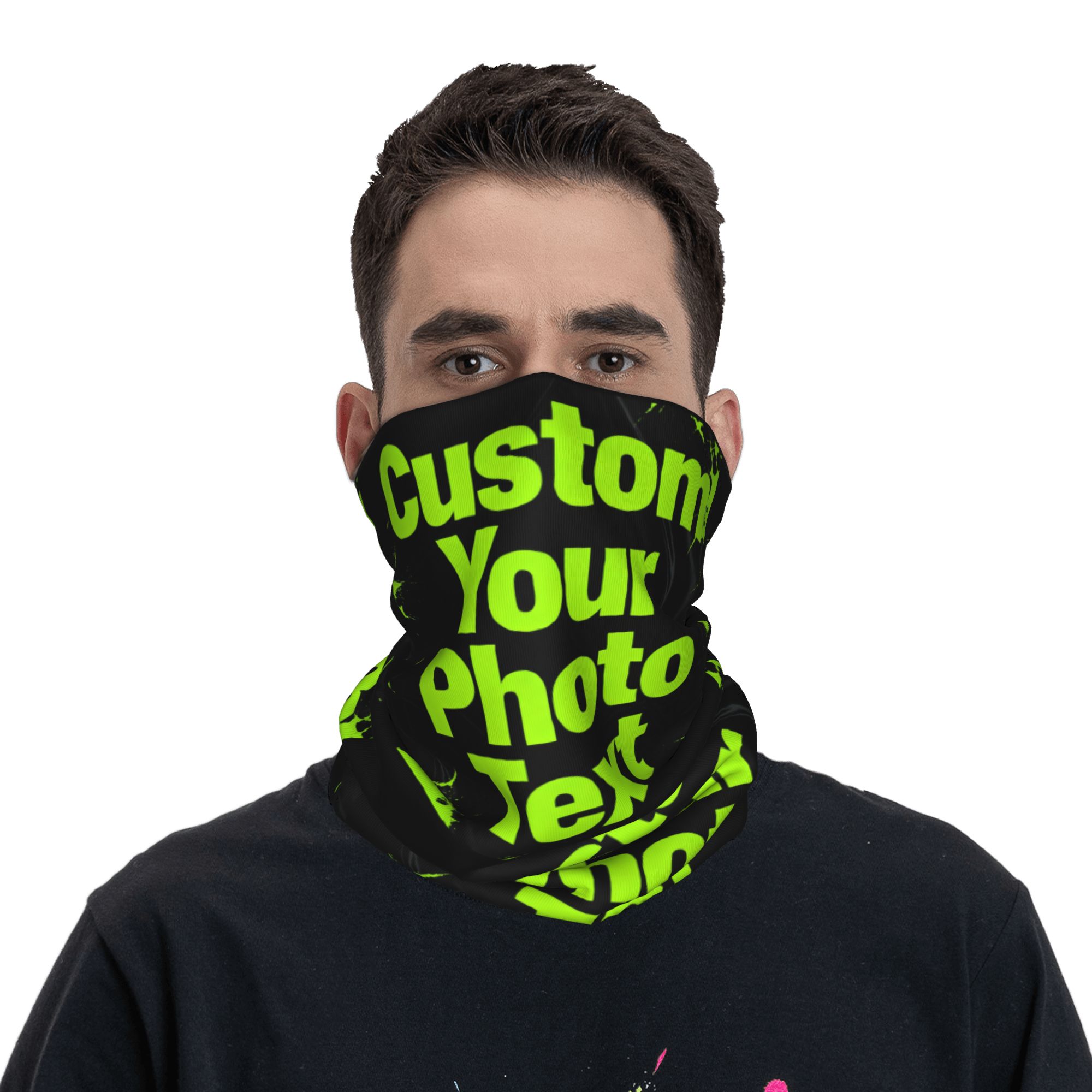 Neck Warmer Balaclava - Многофункциональная бандана-бафф с индивидуальным дизайном (фото,