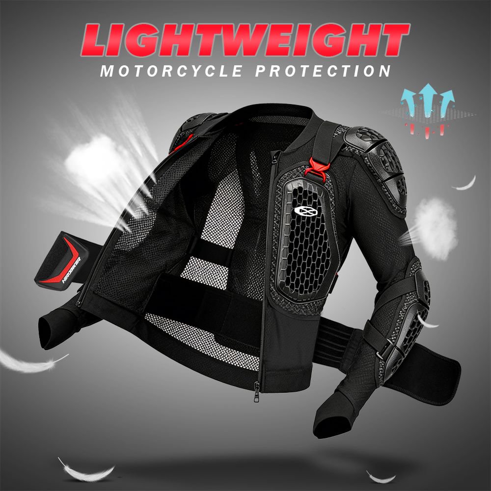 Motorcycle Gear Jacket - Летняя дышащая мотоциклетная куртка с полной