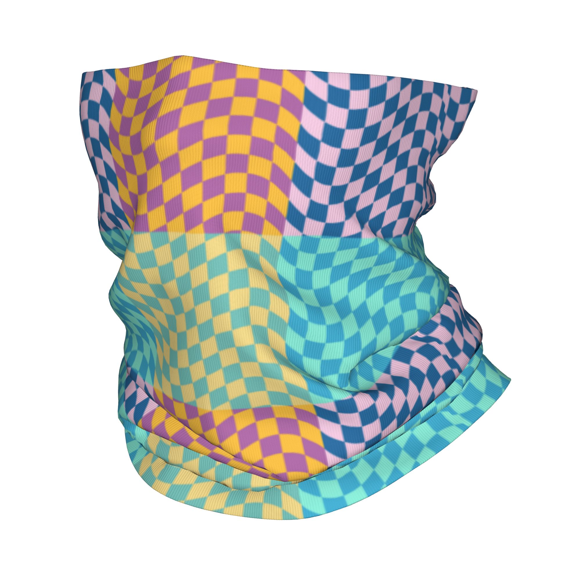 Neck Warmer Balaclava - Цветная клетчатая бандана на заказ, гетры,