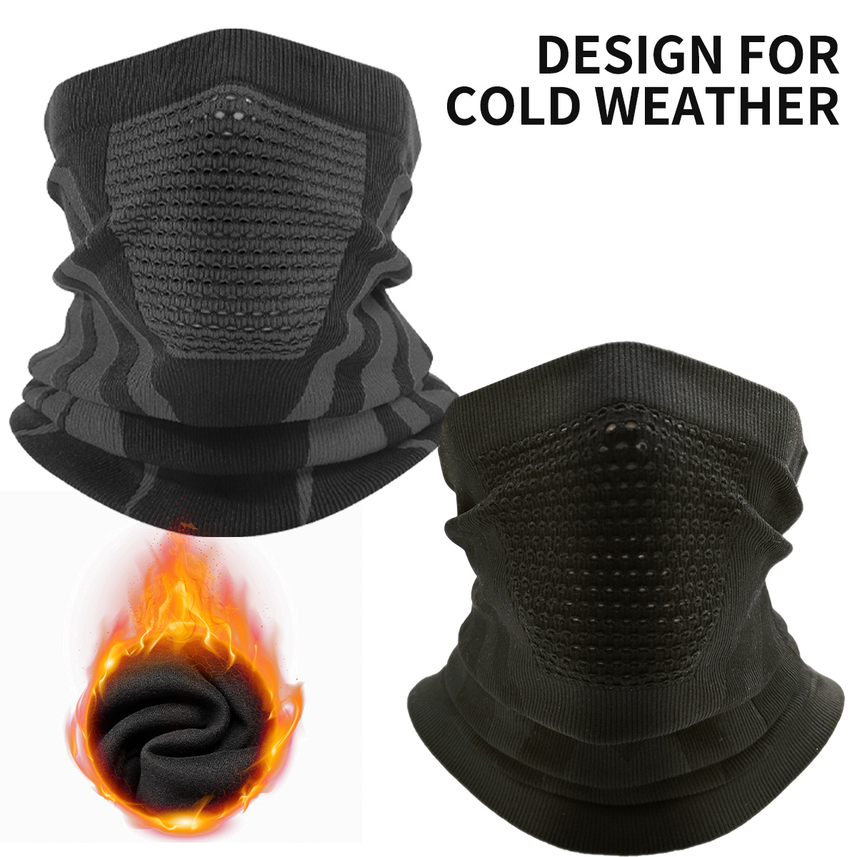 Зимняя грелка для шеи, теплая  – обзор и цена Neck Warmer Balaclava