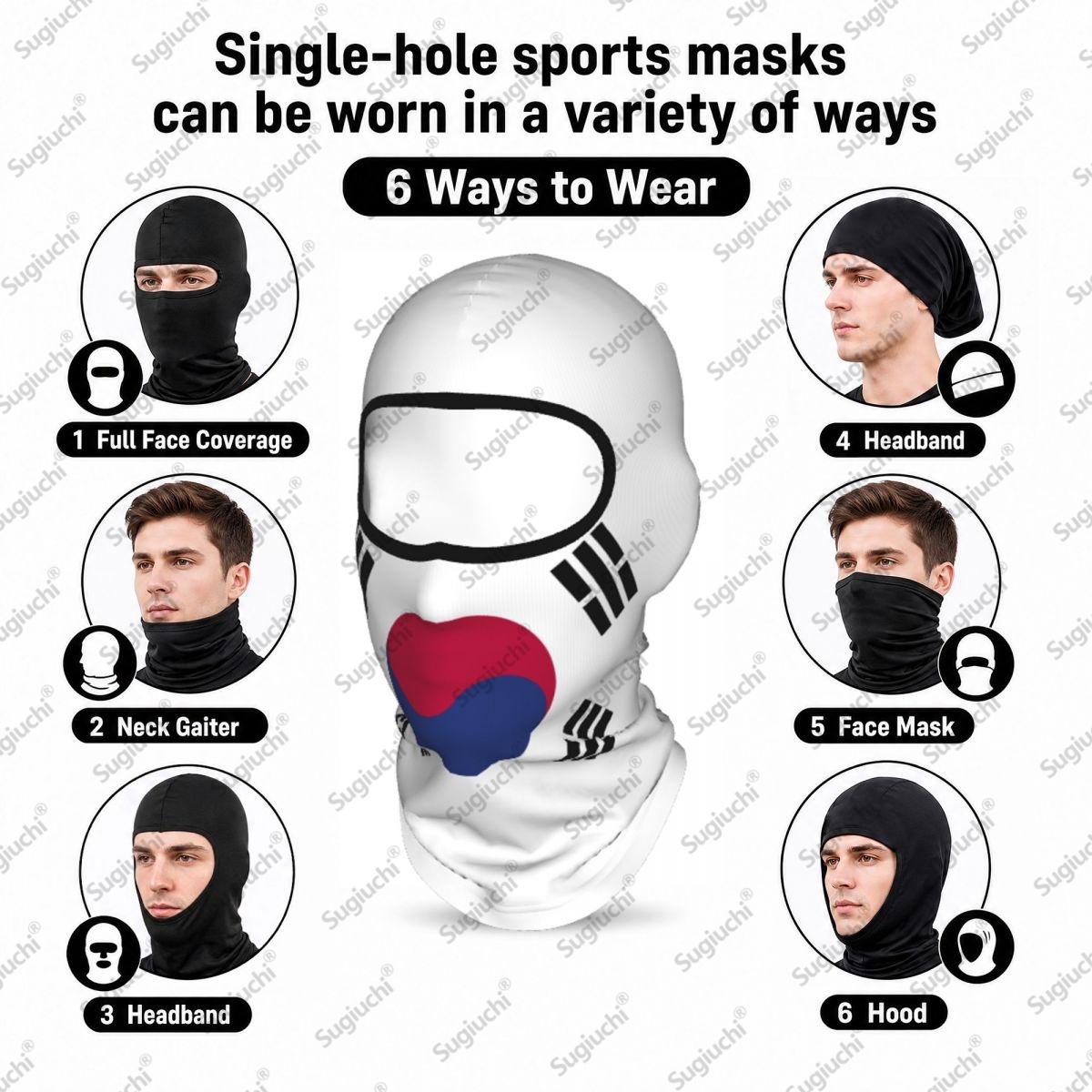 Балаклава для велоспорта из Юж – обзор и цена Helmet Full Face
