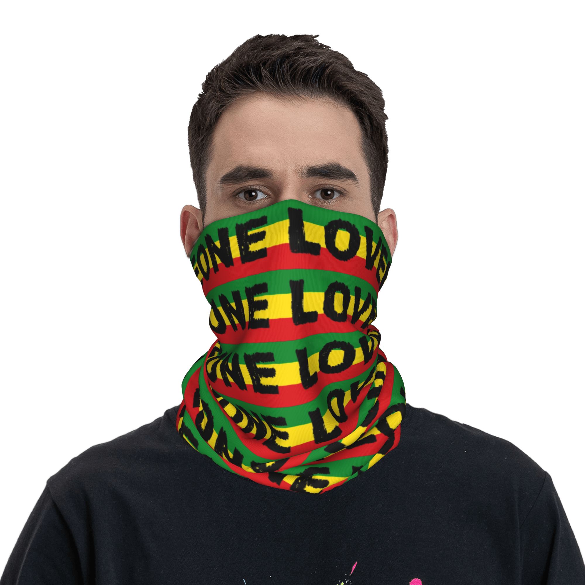 Бандана на заказ с флагом Ямай – обзор и цена Neck Warmer Balaclava