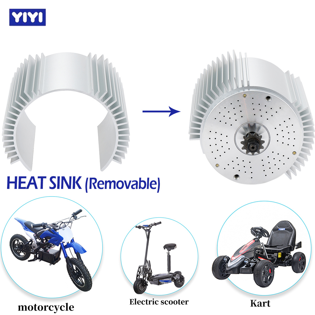 Двигатель 72 В 3000 Вт с радиа – обзор и цена Motorcycle Gear Hub