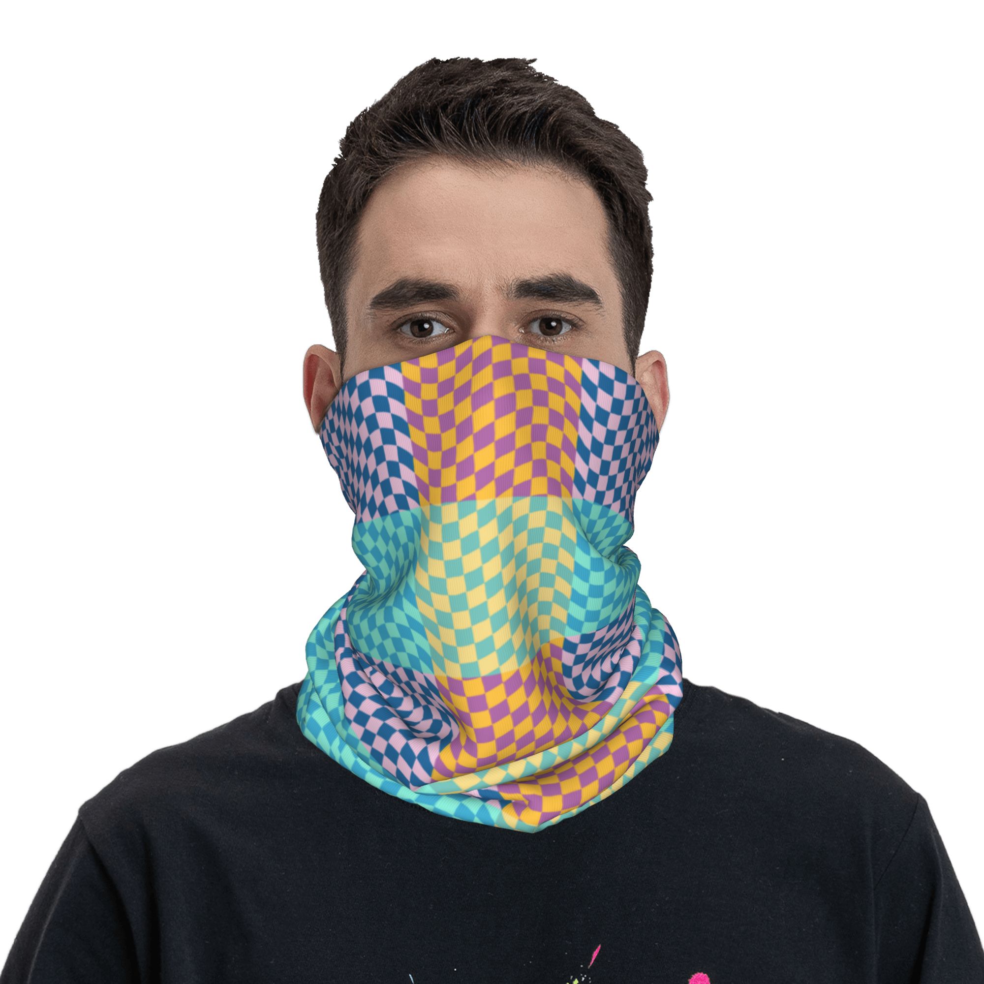 Цветная клетчатая бандана на з – обзор и цена Neck Warmer Balaclava