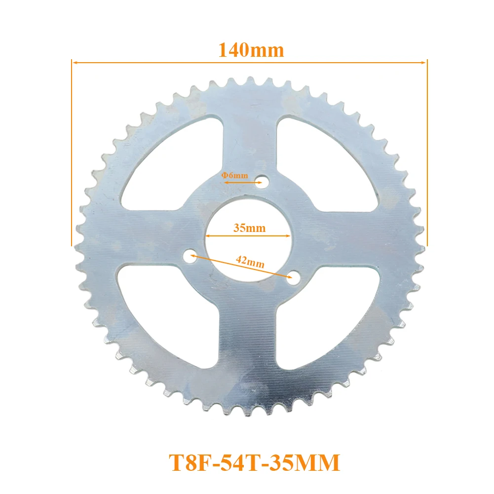 Задняя цепная звездочка T8F 54 – обзор и цена Motorcycle Gear Tidy